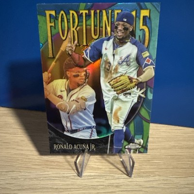 2025 Topps Chrome Fortune 15 Ronald Acuna Jr F15-4 | eBay