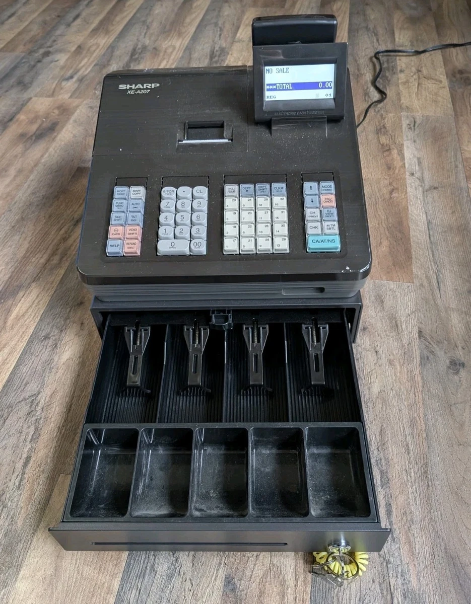 Sharp XE-A207 POS Cash Registers for sale - eBay