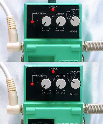 BOSS PN-2 Tremolo Pan Pedal 1990 Vintage Guitar pedal From Japan