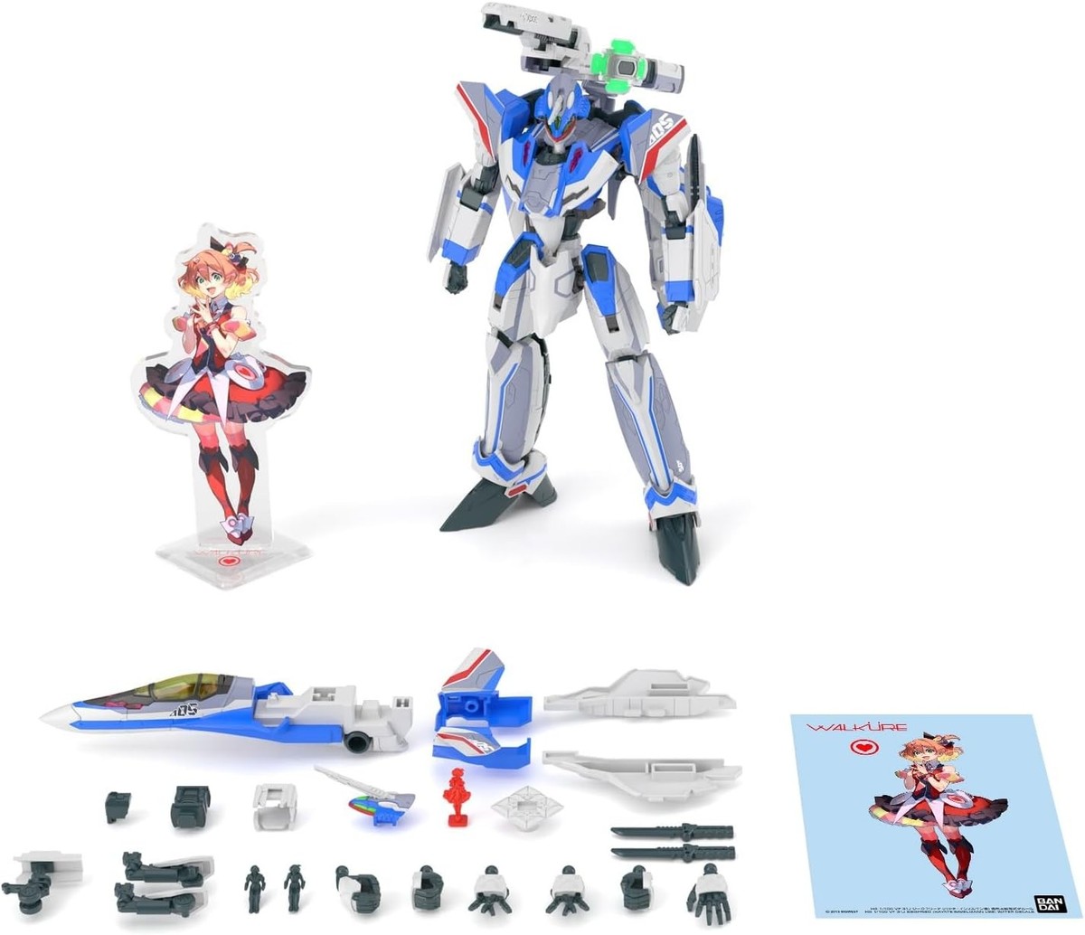 HG Macross Delta VF-31J Siegfried Hayate Immelmann Deluxe Set
