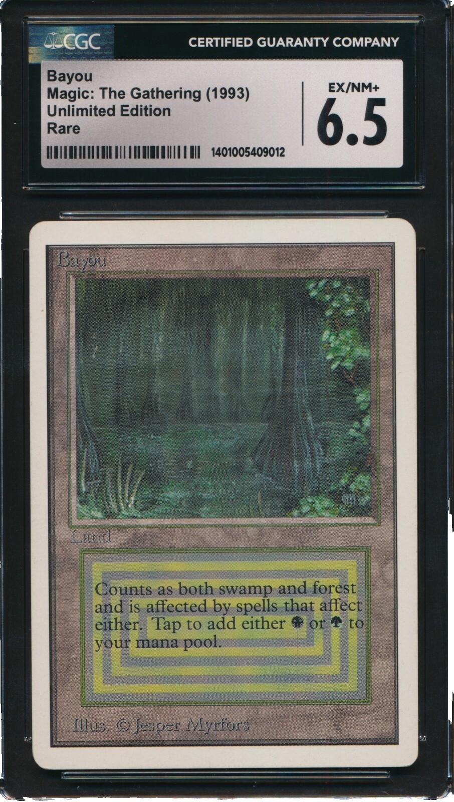 MTG Bayou unlimited 英語版 美品（ニアミント） MTG Bayou unlimited