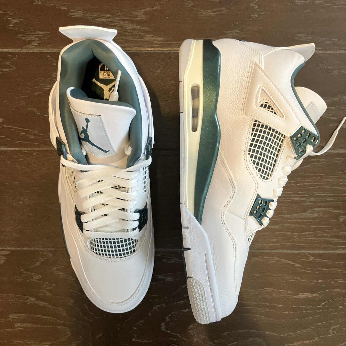 Size 11 - Air Jordan 4 Retro Oxidized Green | eBay