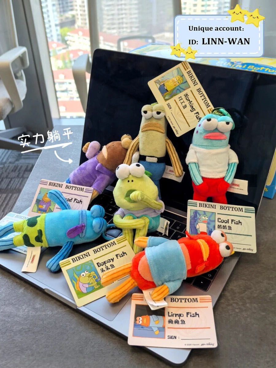 Authentic Bikini Bottom Buddies Series Confirmed Blind Box Figure