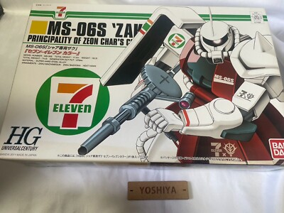 7-11 Exclusive HG 1/144 Char's Zaku MS-06S 7-11 Color Version