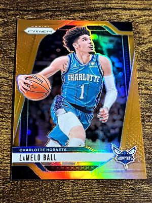 LAMELO BALL 2024-25 Panini Prizm NBA Orange Refractor /49 #30
