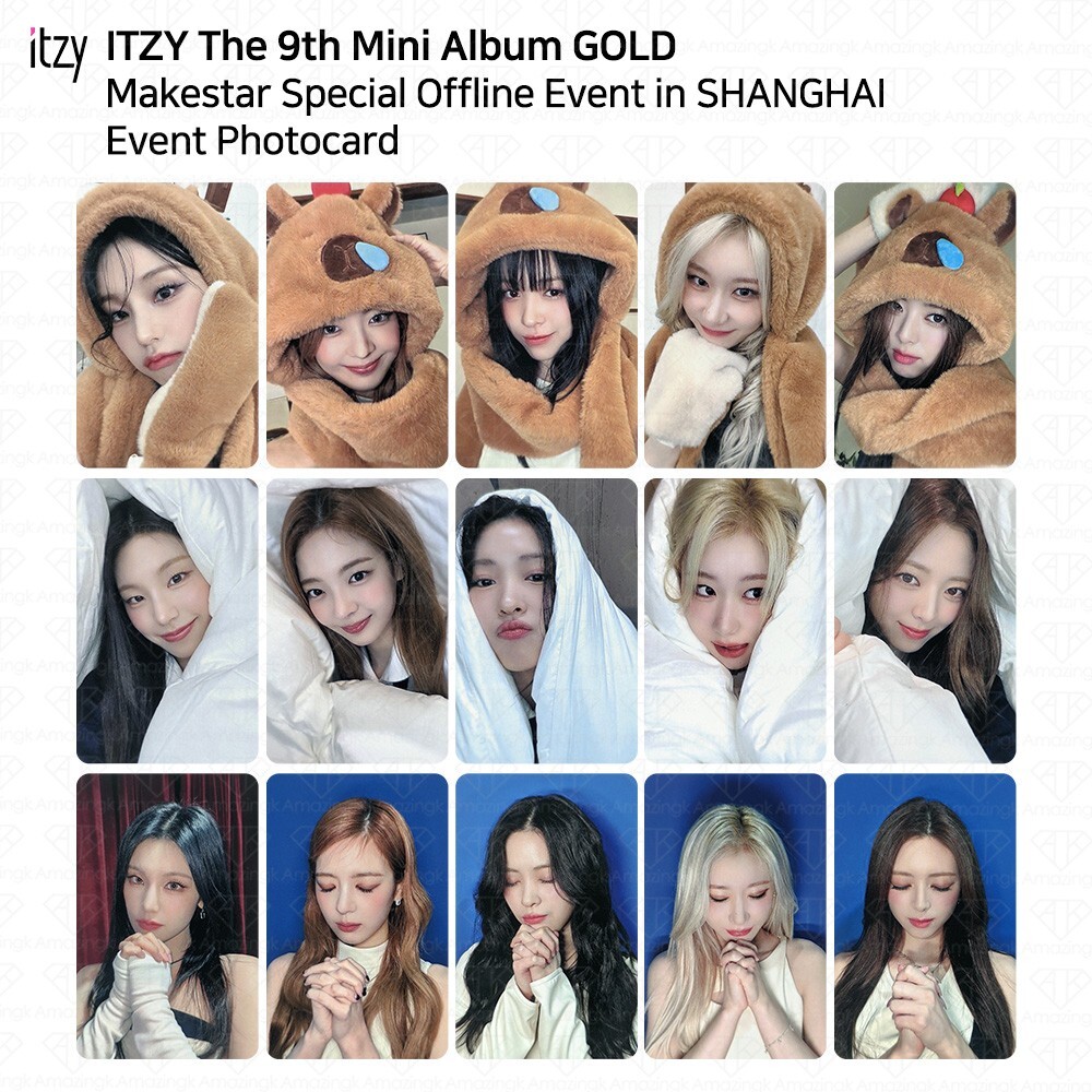 ITZY 9th Mini Album GOLD Makestar Special Offline Event in