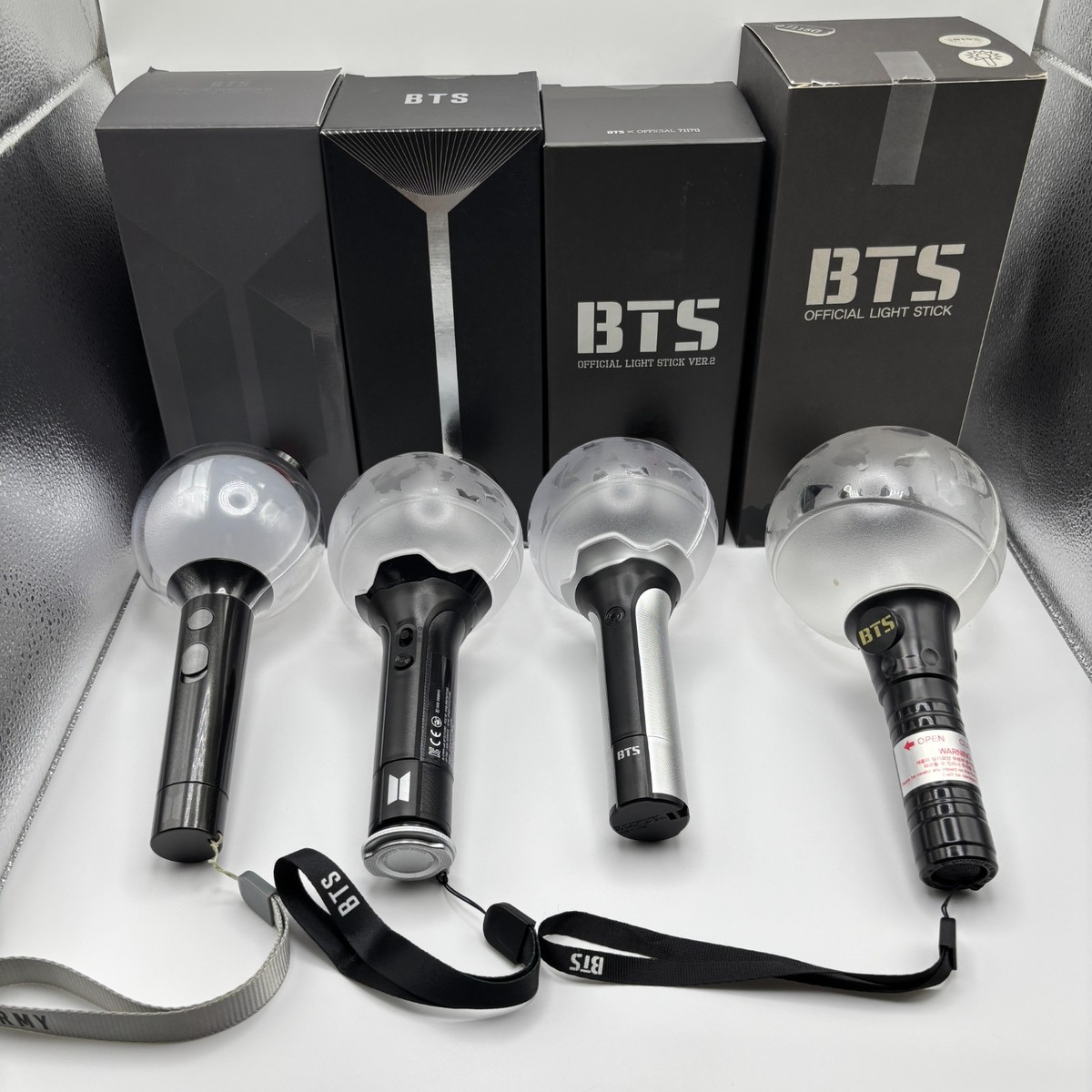 BTS ARMY Bomb Bangtan Boys Official Pen Light Stick Version 1 2 3