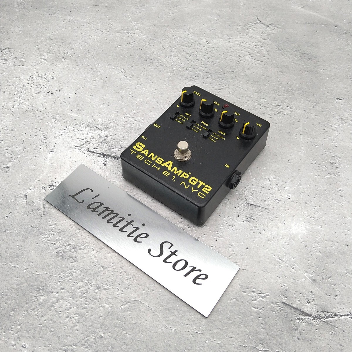 TECH 21 SANSAMP GT2 Black NYC Electric Guitar Bass Peripherals