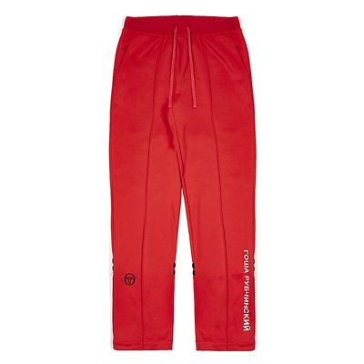 NWT Gosha Rubchinskiy x Sergio Tacchini Track Pants Red Small | eBay