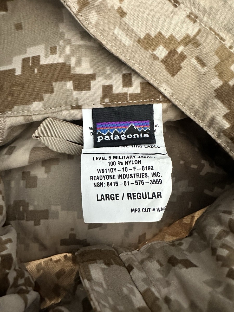 New Patagonia AOR1 PCU Level 5 Jacket Large Regular NSW SOCOM. | eBay