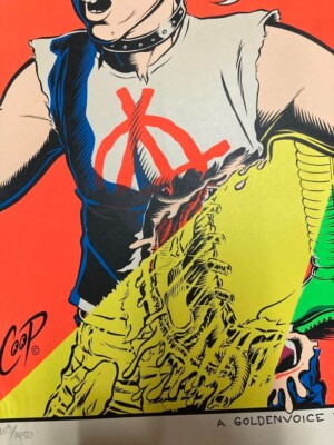 Chris Cooper Coop / Green Day 1995 Original Gig Poster Ed.1450