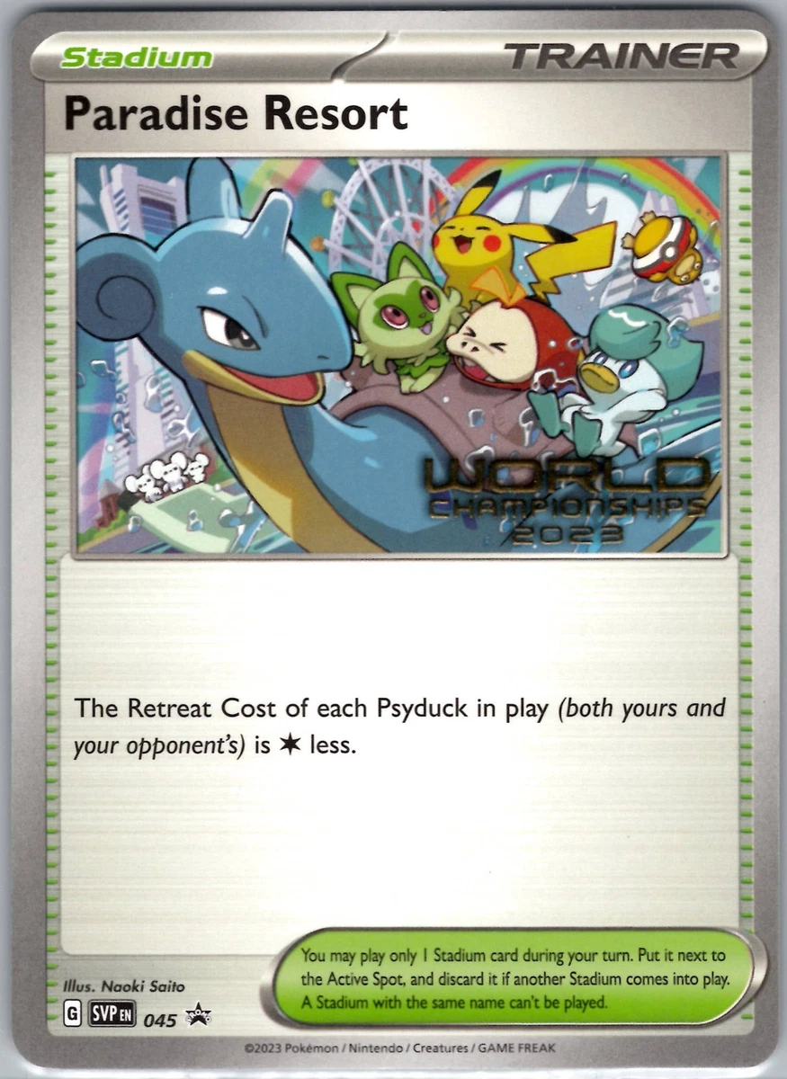Paradise Resort Pokémon TCG Cards for sale | eBay
