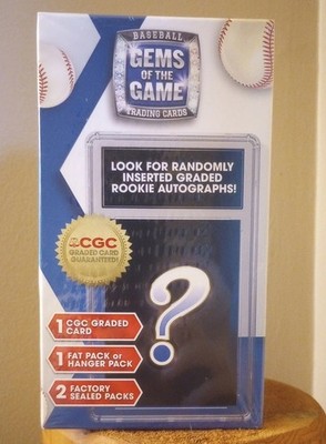 Ohtani? Gems of the Game Baseball Sealed Box Graded Card, 2 Packs