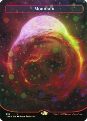 Choose your GALAXY FOIL Space Land ~ Unfinity [ NearMint ] [ Magic