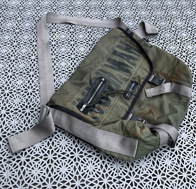 TOUGH Jeans Inc Vintage Y2K Military Surplus Collection Messenger