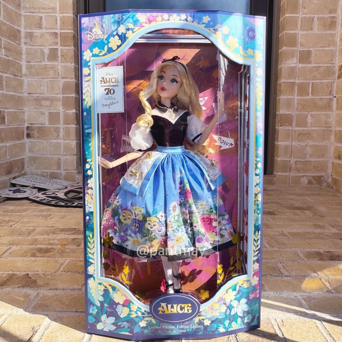 Disney Alice in Wonderland LE Doll by Mary Blair 70th Anniversary