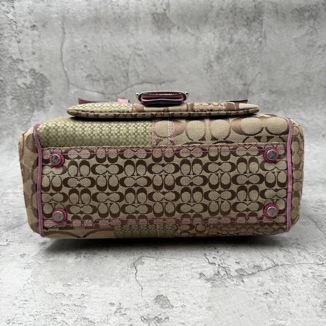 COACH Soho Y2K Handbag Mini Boston Bag Shoulder Bag Shoulder Turn