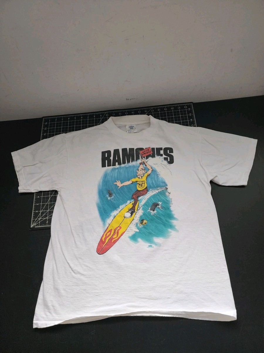 Vintage Ramones 1995 Adios Amigos T Shirt Size L Winterland Tag | eBay