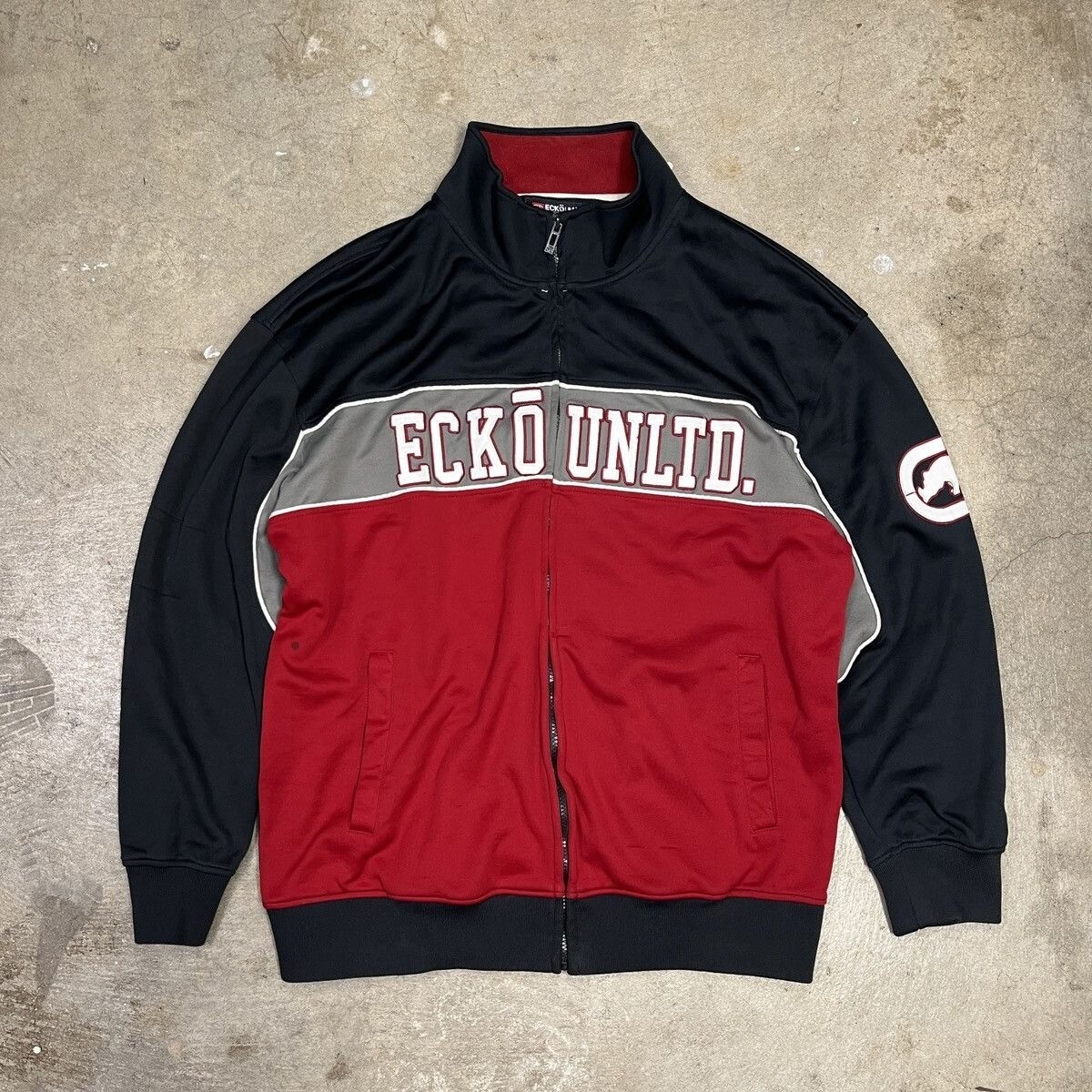 Ecko Unltd. Sweatshirt Full Zip Track Jacket 2XL | eBay