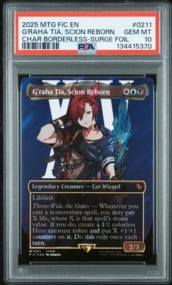 Buy G'raha Tia, Scion Reborn (Borderless) (Surge Foil) Commander