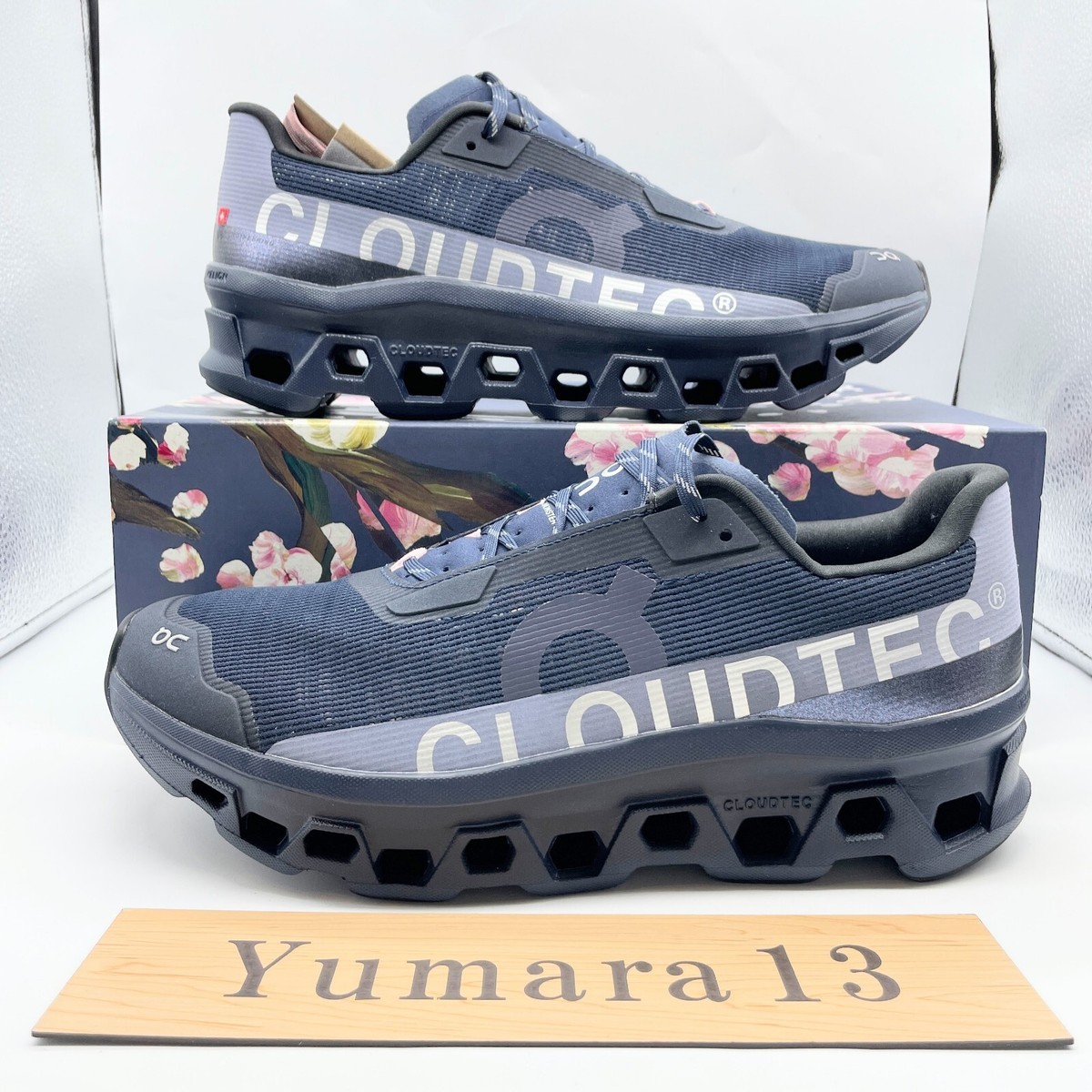 atmos × On Cloudmonster Void YOZAKURA 3MF11044208 Men's Size | eBay