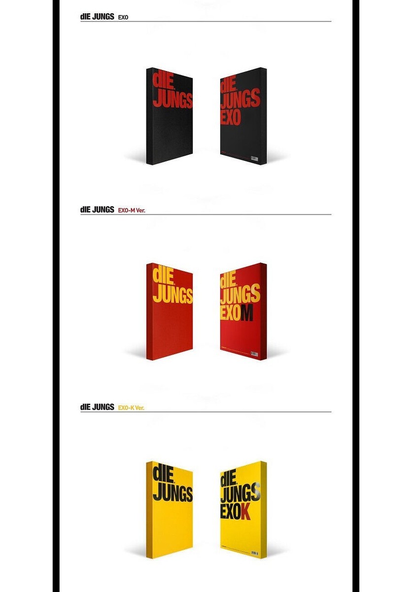 EXO [DIE JUNGS EXO-K] Photo Book 340P K-POP SEALED | eBay