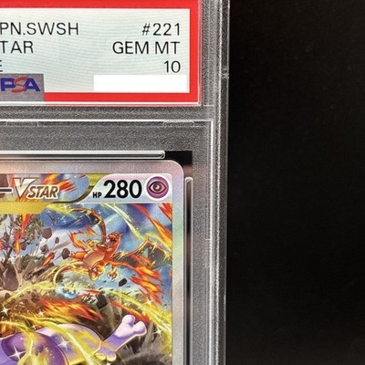 PSA 10 Charizard 212/172 Mewtwo 221/172 SAR VSTAR Universe Pokemon