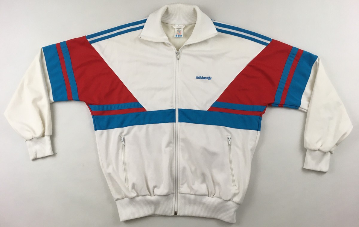 Adidas 1986 made in West Germany football track top jacket vintage