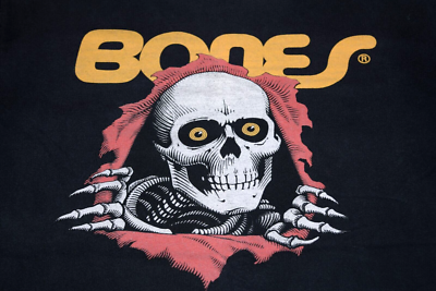 Vintage T-Shirt Bones Size XS/S 80s 90s Powell Peralta Ripper