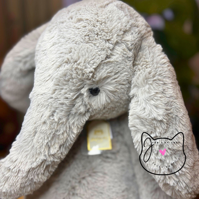 Jellycat Big HUGE BASHFUL LUXE ELEPHANT THUDDEUS New BNWT Soft