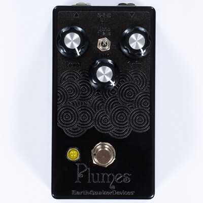 EQD EarthQuaker Devices Plumes Overdrive Pedal, Pitbull Audio