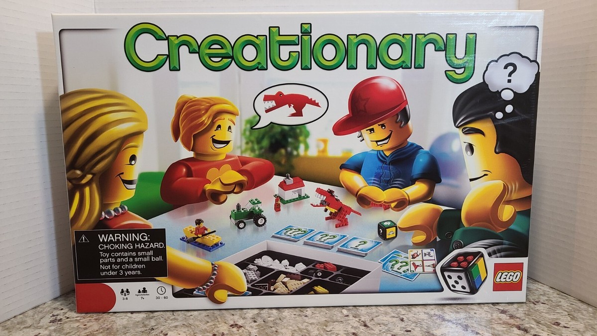 LEGO Creationary Board Game Building Set #3844 #30383 Lot of 2 | eBay