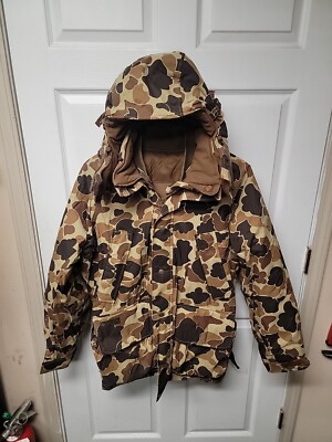 Vintage Columbia Duck Camo 3 in 1 Hunting Jacket sz Medium with