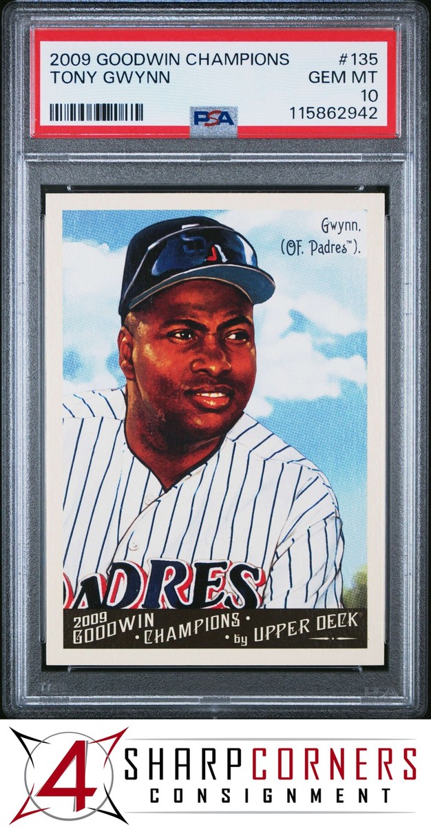 2009 GOODWIN CHAMPIONS #135 TONY GWYNN HOF PSA 10 | eBay