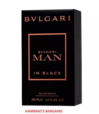 BVLGARI MAN IN BLACK EDP 3.4 OZ / 100 ML (NEW IN A BOX) SEALED | eBay
