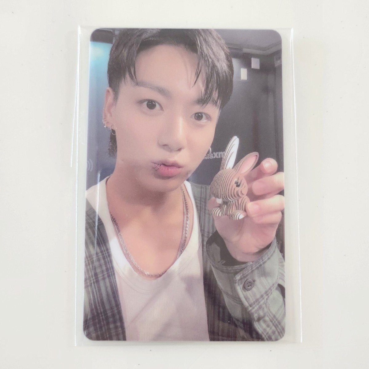 BTS JUNGKOOK 'GOLDEN' Album WEVERSE SHOP POB PVC PHOTOCARD +