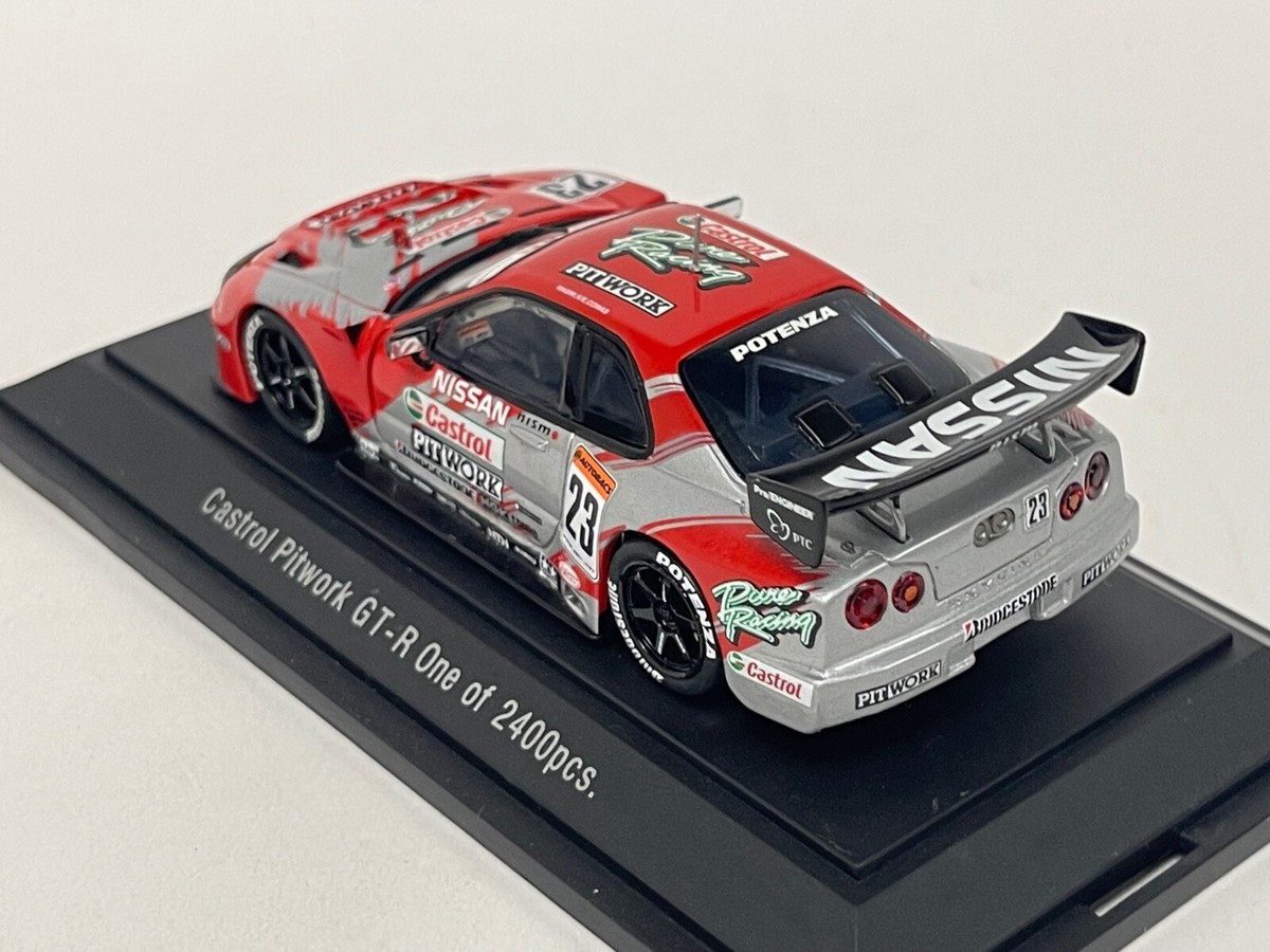 1/43 Ebbro Castrol Pitwork Nissan GT-R R34 JGTC 2002 car #23 #333