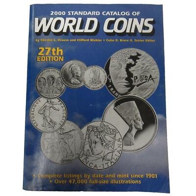 2000 STANDARD CATALOG WORLD COINS KRAUSE MISHLER 27TH EDITION