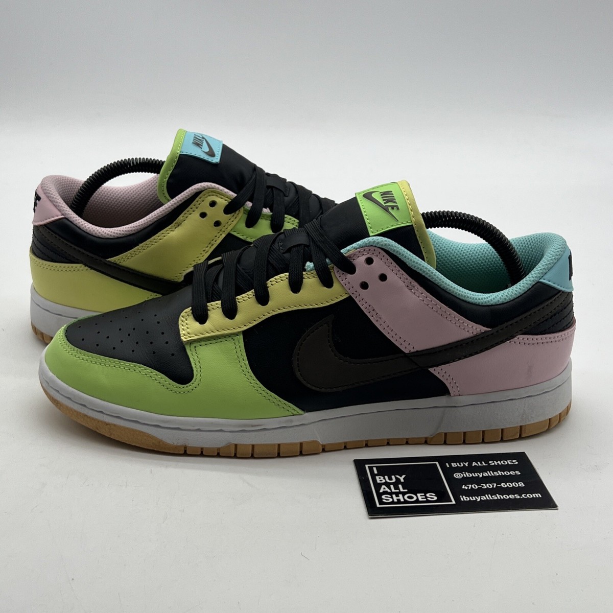 Size 9 - Nike Dunk SE 'Free.99 - Black' Low Multicolor (DH0952-001