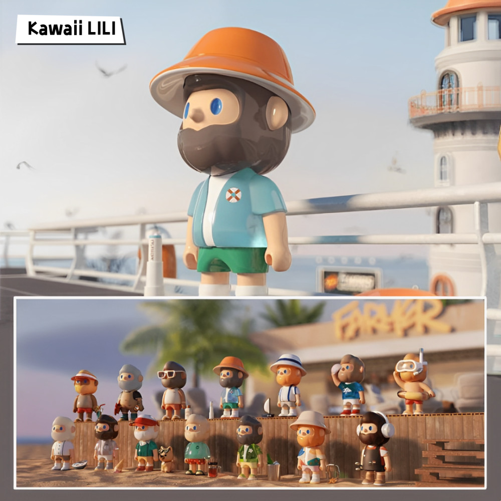 F.UN FARMER BOB Summer Island Series Confirmed Blind Box Figure