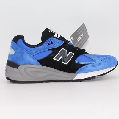 NEW New Balance 990v2 Made in USA Mens ALL SIZES Fishing Blue