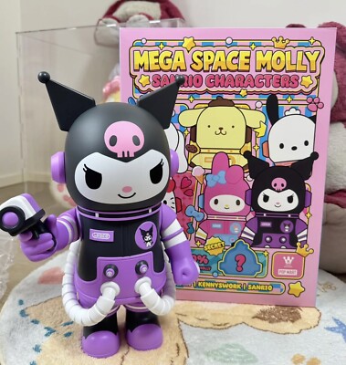 POPMART MEGA SPACE MOLLY 400% Sanrio Family Series Confirmed Blind