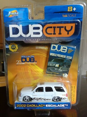 2002 CADILLAC ESCALADE JADA DUB CITY 1/64 WITH COLLECTABLE DUB