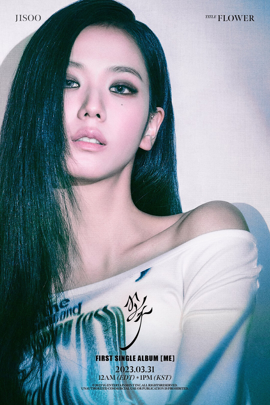 BLACKPINK JISOO [ME] FIRST SINGLE ALBUM/CD+Photo Book+2 Card+Pre