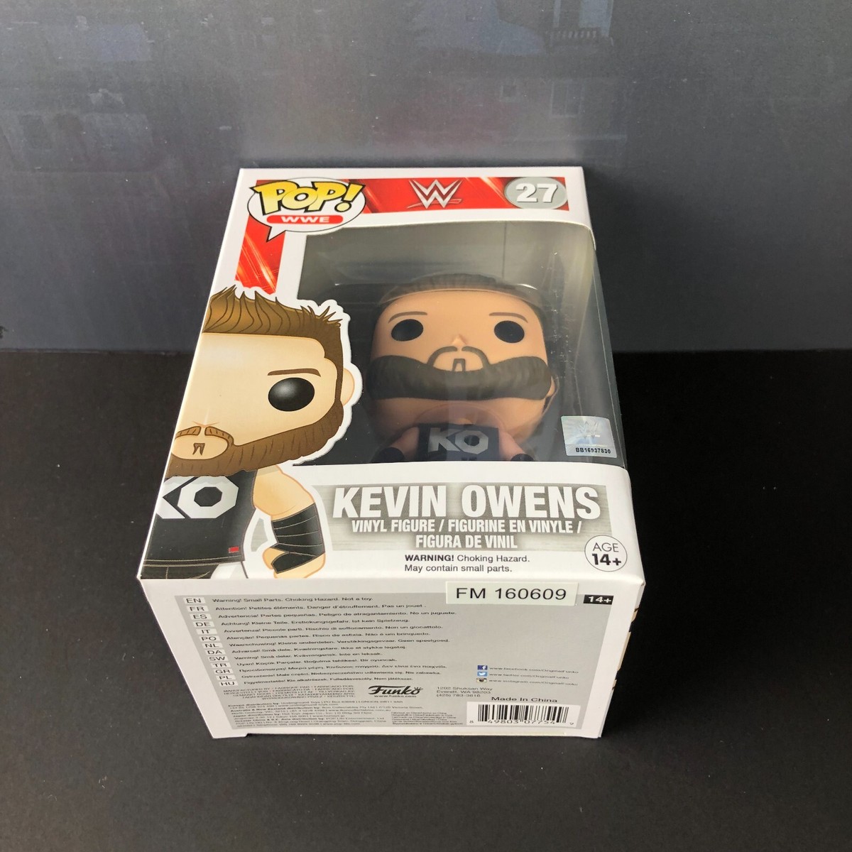 FUNKO POP! WWE - KEVIN OWENS VINLY FIGURE | eBay