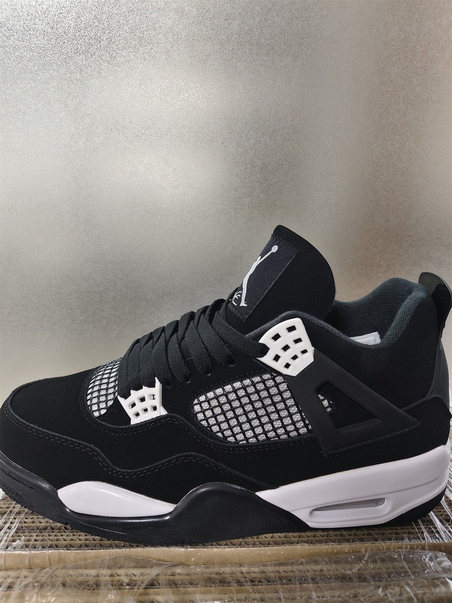 Size 7 - Air Jordan 4 Retro White Thunder for sale online | eBay