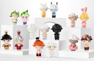 Dimoo Retro Series Blind Box Confirmed Figure Birthday Gifts Toys