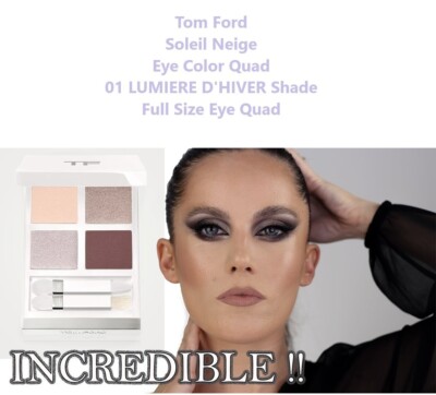 Tom Ford Soleil Neige 01 LUMIERE D'HIVER Eye Color Quad 0.24 oz