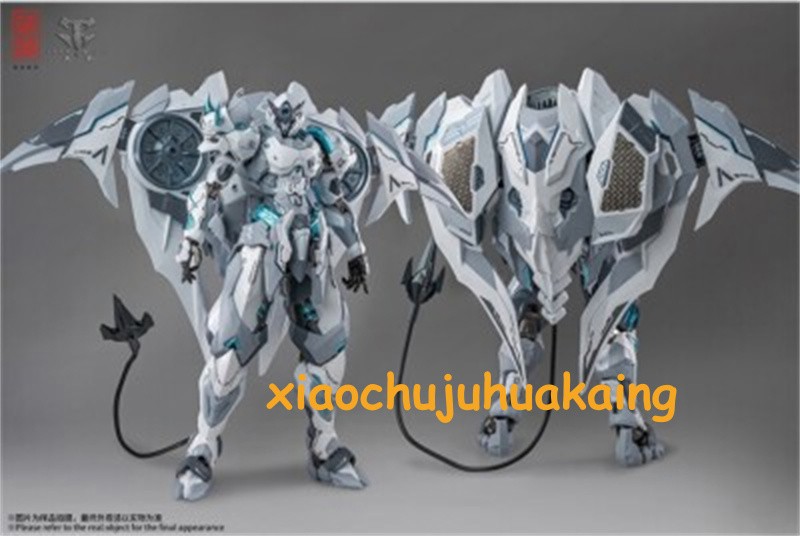 In Stock CangDao Model 1/72 CD-07W Ninja Zhan Ming White Ghost Ver