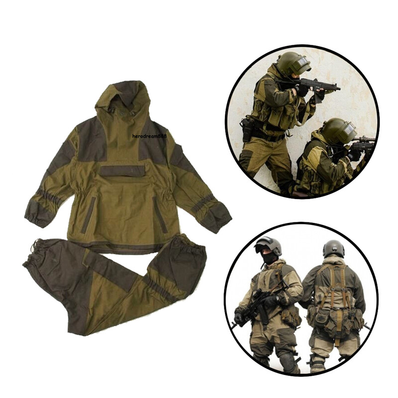 Russian Gorka Suit Army Jacket Pants Outdoor Tactical Clothing